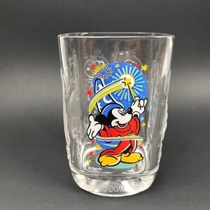 Disney Mickey Mouse 2000 Celebration Glass